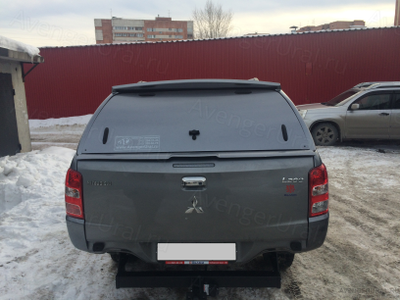 Кунг N-Commerce на новый Mitsubishi L200 2015- серый U17 от AvengerUral.ru в Уфе, Кирове, Ижевске