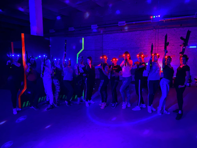 Активный корпоратив в лазертаге с банкетом и танцполом в Петрозаводске