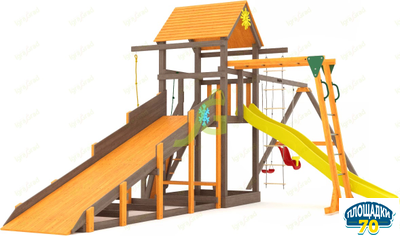 Всесезонная площадка IgraGrad С Gride с рукоходом SF2