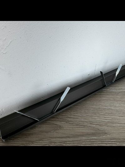 Щелевой плинтус Pro Design Mini L 601 Черный Муар