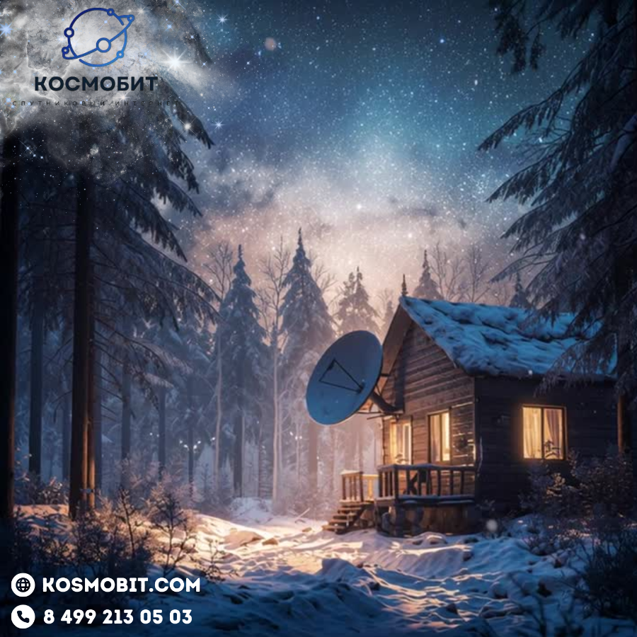 Особенности зимней эксплуатации спутникового оборудования