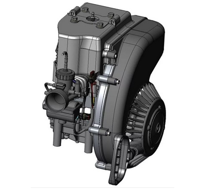 Двигатель РМЗ-250 K90500250-01ЗЧ для TIKSY 2Т