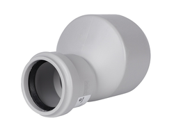 Переход канализационный STOUT D 110х58 эксцентрический бесшумный (Арт. SKB-0013-011058)