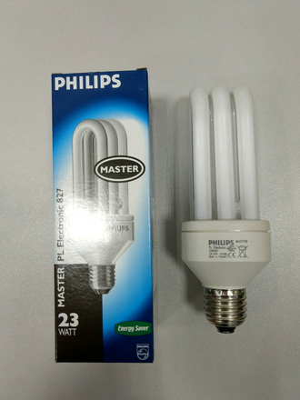 Трубчатой формы - Энергосберегающая лампа Philips Master-Pl-Electronic 23w  827 E27