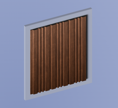 Декоративная панель HIWOOD LV121 BR396