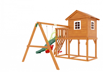 Детская деревянная площадка IgraGrad Домик 1 купить в Воронеже