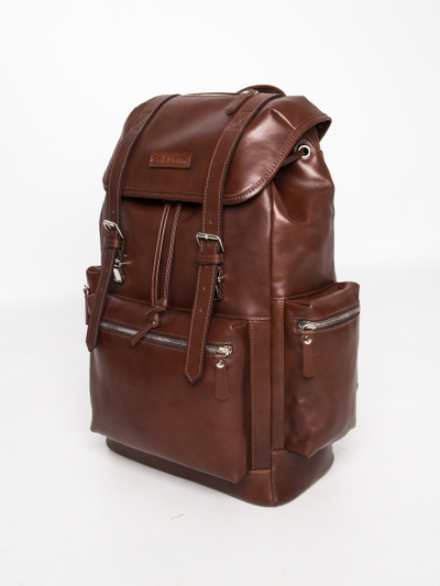 Кожаный рюкзак Voltaggio Premium brown (арт. 3091-53)