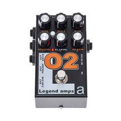 AMT O2 - двухканальный гитарный предусилитель (Orange) [без БП]