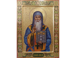 Дионисий (Денис), Святитель, архиепископ Суздальский. Рукописная мерная икона.