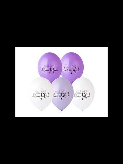 Шар Премиум 14"/ 35 см "You Are Beautiful", Бельгия