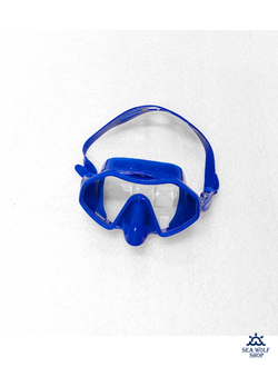Маска для дайвинга с трубкой СВВ комплект синий