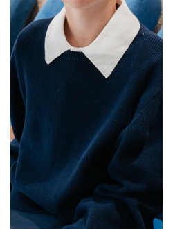 Джемпер синий