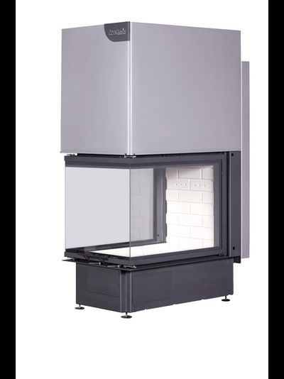 Каминная топка Экокамин ДЕЛЬТА 700 три стекла