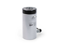 Домкрат грузовой с фиксирующей гайкой ДГ-50П150Г серия ПРОФИ с пружинным возвратом штока