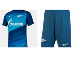 Комплект формы ФК &quot;Зенит&quot; для подростков. На рост: 128-137,147-158 см. Nike.