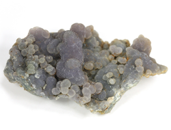 Халцедон фиолетовый виноградный, коллекционный образец, Индонезия (47*27*18 мм, 15,5 г) №35917