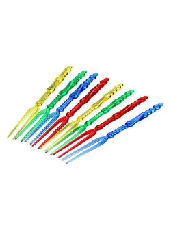 Шпажки Вилка для канапе, 110 мм, 25 шт/уп