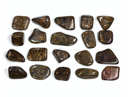 Бронзит, галтовка в ассортименте, Бразилия (12-17 мм, 1-2 г) №26922