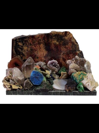 Самоцветная горка "Уральский хитник"