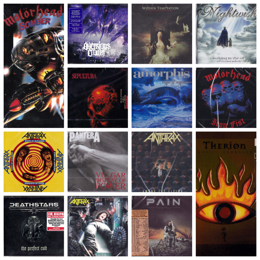 Pantera, Within Temptation, Aversions Crown, Anthrax, Deathstars, Sepultura, Amorphis