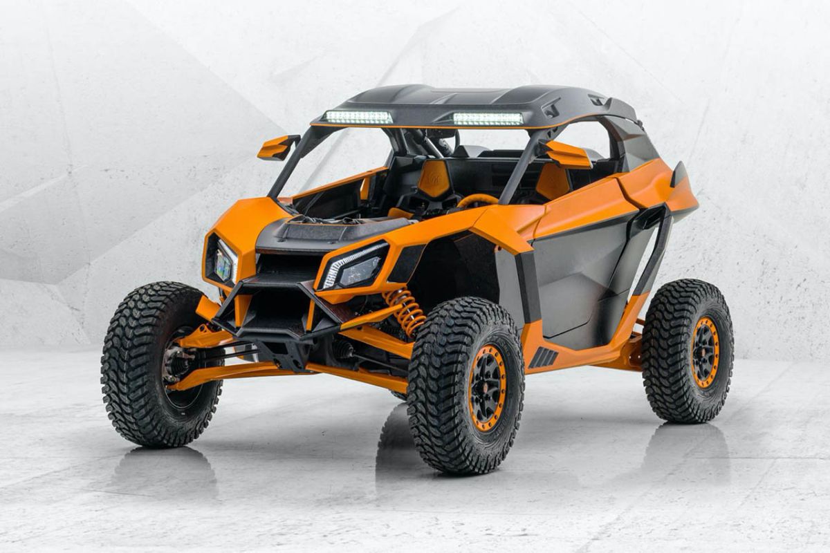 Новости Оранжевое безумие представлен тюнинговый CanAm Maverick X3