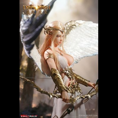 ПРЕДЗАКАЗ - Светлая эльфийка-ангел - Коллекционная фигурка 1/6 Dawn Angel (White) (PL2025-233A) - TBLeague ?ЦЕНА: 25700 РУБ.?