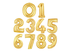 Фольгированные цифры 86см от 0-9