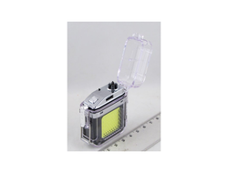 СВЕТОДИОДНЫЙ ФОНАРЬ С ЗАЖИГАЛКОЙ (ДУГА) YY-1982