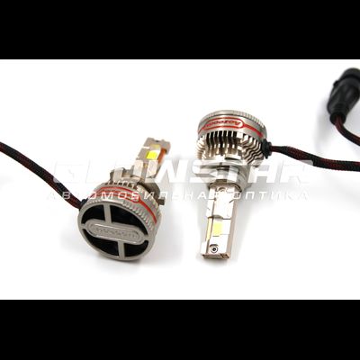 Aozoom P15 HB3-HB4-HIR2 (9005/9006/9012) с вентилятором, 12V 85W 10000Lm (комплект, 2шт)