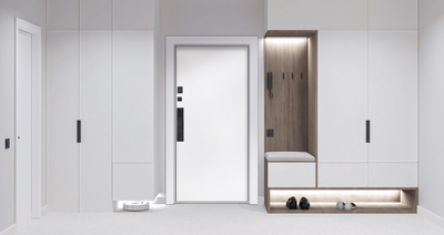 Стальная дверь   Ferrum (биометрический замок)