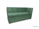 Кухонный ДИВАН "ФОРУМ-8" с боковой спинкой, Зеленый Правый
