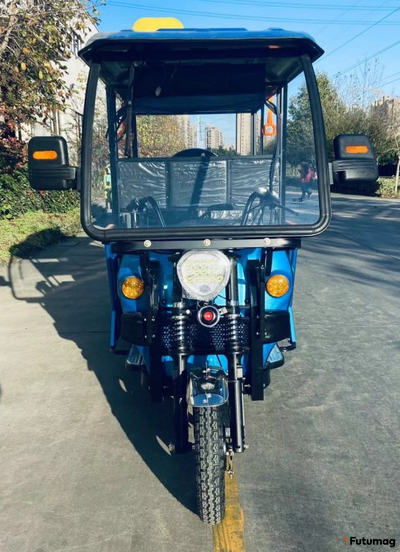 Электроскутер Трицикл пассажирский GreenCamel Пони Рикша