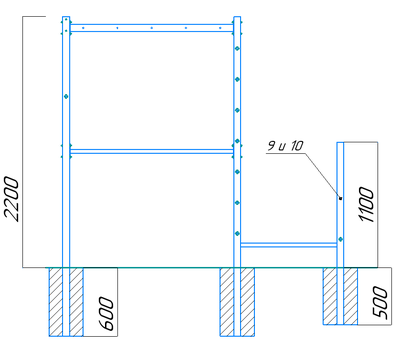 Спортивная площадкаWorkout w11
