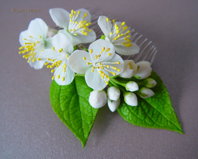 Гребень с жасмином .