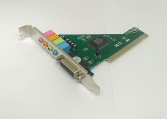 Звуковая карта PCI 4,1  channel ( гарантия 1 месяц)