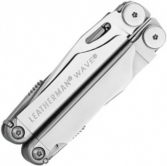 Мультитул LEATHERMAN Wave, 17 функций,  серебристый [832551]