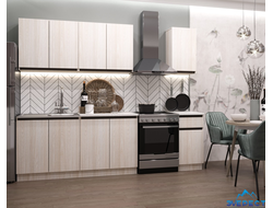 КУХОННЫЙ ГАРНИТУР СТИЛЬ (анкор светлый/венге), 2м.