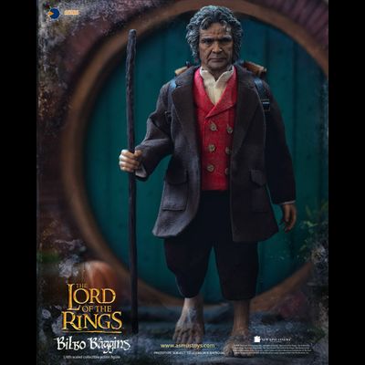 Старый Бильбо Бэггинс ("Властелин Колец") - КОЛЛЕКЦИОННАЯ ФИГУРКА 1/6 THE LORD OF THE RINGS SERIES: Bilbo Baggins (LOTR31) - ASMUS TOYS