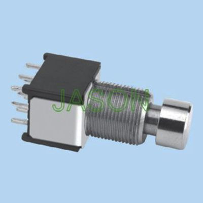 Кнопка футсвитча PS12B2B1-E16(G) с фиксацией, 1 шт.