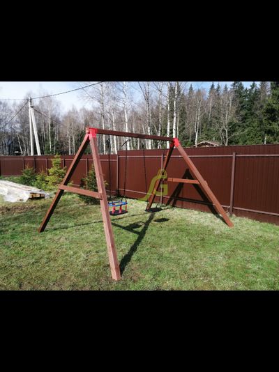 Качельный модуль "Гнездо-паутинка + одиночные"