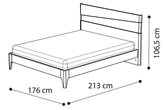 Кровать "Fold" 160х200 см