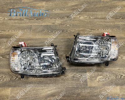 Фары Toyota Land Cruiser 100 светлые
