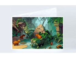 Обложка на зачетную книжку Капибара, Kapibara-san №11