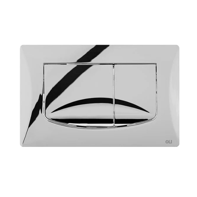 Система инсталляции для унитазов OLI 80 ECO с механической панелью слива River Della хром (886914RDOO)