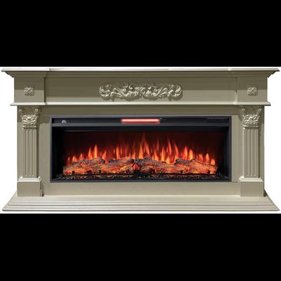 Линейный электрокамин Лидс SL с очагом Joker 45