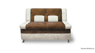 Кухонный ДИВАН "ФОРУМ-10", Коричневый/Слоновая кость