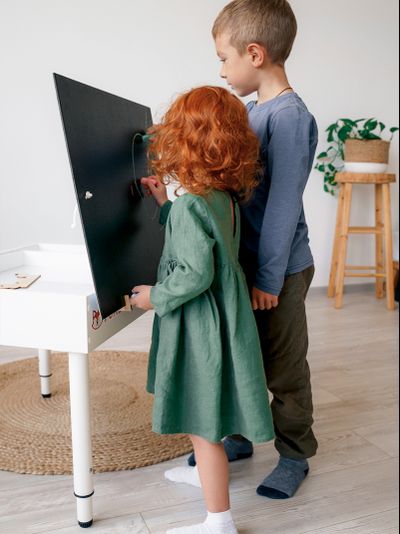 Световой стол-песочница FOXLIK 10-в-1 "Белоснежная"