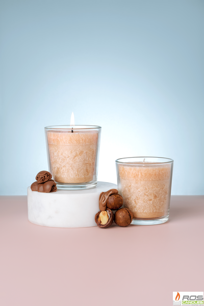 Ароматическая свеча с ароматом "Орех в шоколаде"