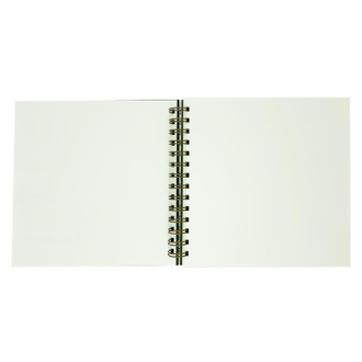 Скетчбук для эскизов 195х195мм, 80л, 90гр/м, спираль, твердая обложка, Cream 00138