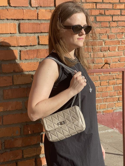 Стеганная сумка МИНИ